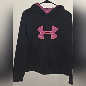 Under Armour Womens Black Hoodie Size Large